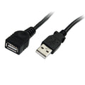 6 Ft Black Usb 2.0 Extension Cable A To A - M/f - Type A Male Usb - Type A Female Usb - 6ft - Black