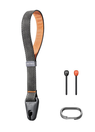 PGYTECH Camera Wrist Strap for DSLR SLR Mirrorless Quick Release, Dark Grey | Adjustable Camera Hand Strap for Sony/Nikon/Canon/Fujifilm, Ideal for Photographers for Travel, Outdoor& Daily Shooting
