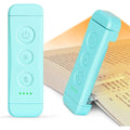 Glocusent USB Rechargeable Book Light for Reading in Bed, Portable Clip-on LED Reading Light, 3 Amber Colors & 5 Brightness Dimmable, Compact & Long Lasting, Perfect for Book Lovers, Kids