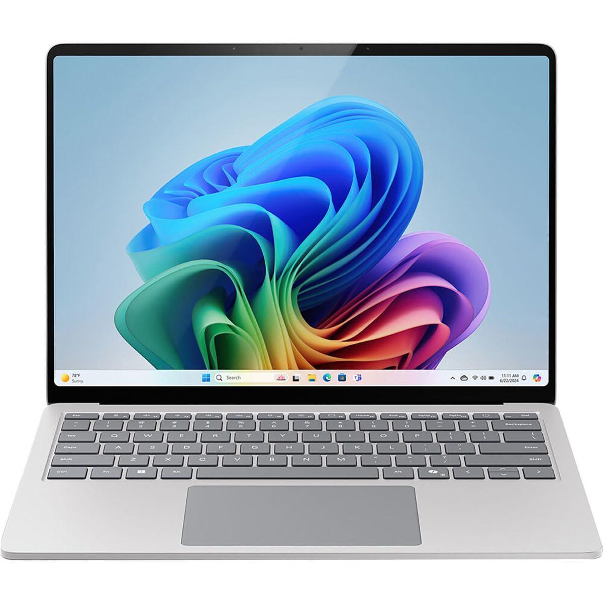Microsoft Surface Laptop 7 15" Touchscreen Copilot+ PC Notebook - Qualcomm Snapdragon X Elite - 16 GB - 512 GB SSD - English Keyboard - Platinum