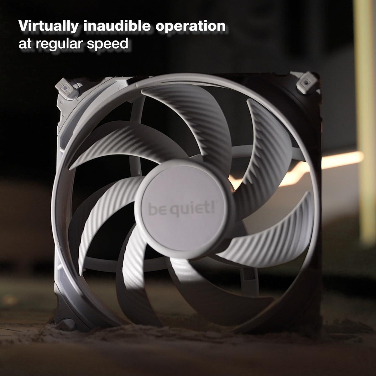 be quiet! Silent Wings 4 Cooling Fan | 140mm PWM | 1100 RPM | White | BL116
