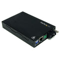 StarTech.com 10/100 Mbps Multi Mode Fiber Media Converter SC - Up to 1.2 miles/2km, TAA (ET90110SC2)
