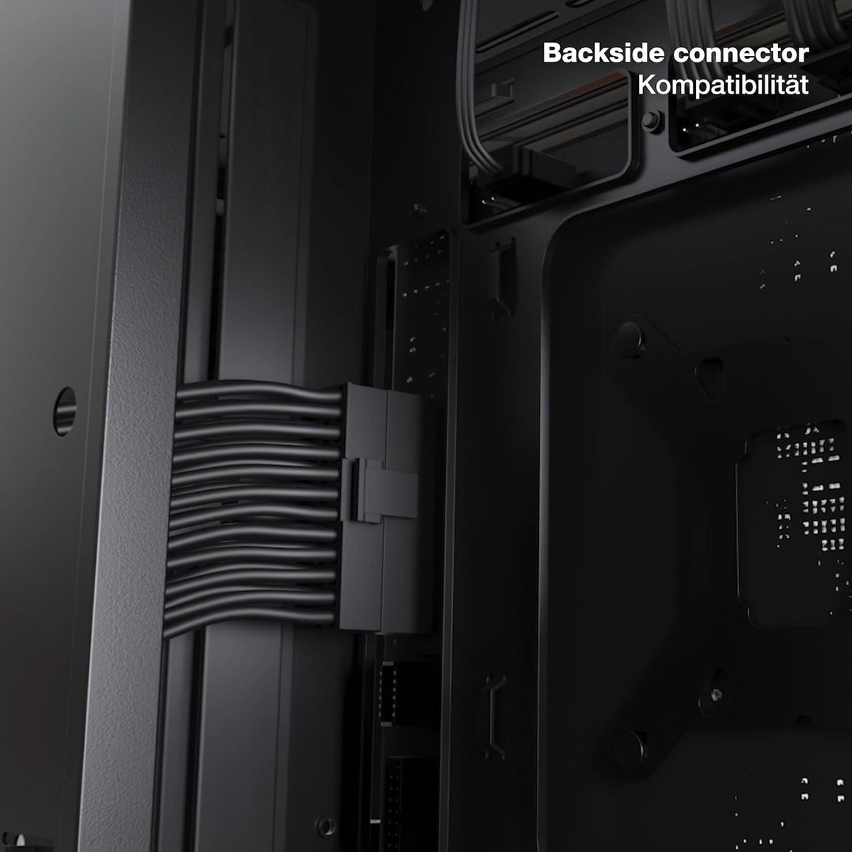 be quiet! Light Base 600 DX White PC Case | Fully Windowed Front and Side Panel | Dual Chamber | ARGB LED Strip | Inverted and Horizontal Layout Customizable | BGW66