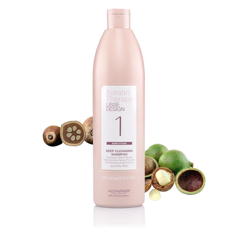 ALFAPARF MILANO Keratine Therapy Lisse Design Smoothing Shampoo -500Ml