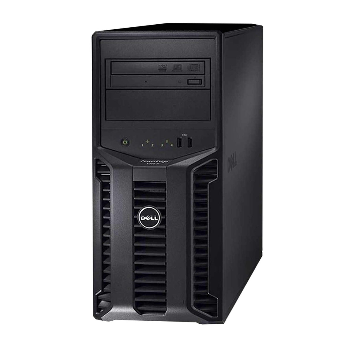 Dell PowerEdge T110 II Tower Server, Xeon E3-1220, 32GB DDR3, 8TB, PERC 6i RAID, DVD-ROM, Windows Server 2016 (Renewed)
