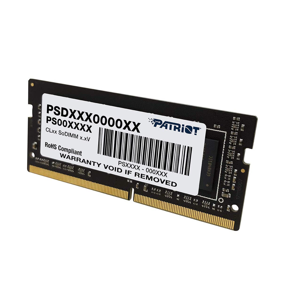 Patriot Memory Signature Line Series DDR4 16GB (1 x 16GB) 3200MHz SODIMM (1 Rank Single-Sided Module)