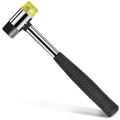 Small Rubber Mallet Hammer – 25 mm Lightweight Double-Sided Rubber and Plastic Head | Non-Slip Ergonomic Grip | Durable, Scratch-Free Tool for Jewelry Making, Crafting, Furniture Assembly, and Repairs