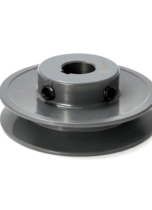 QWORK Single Groove Web Sheaves, 3 inchOD 5/8 inchBore V-Belt Sheave, A Belt Section, for V-Belt,AK30-5/8