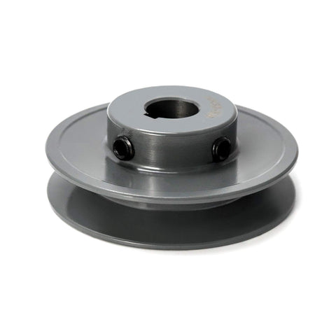 QWORK Single Groove Web Sheaves, 3 inchOD 5/8 inchBore V-Belt Sheave, A Belt Section, for V-Belt,AK30-5/8