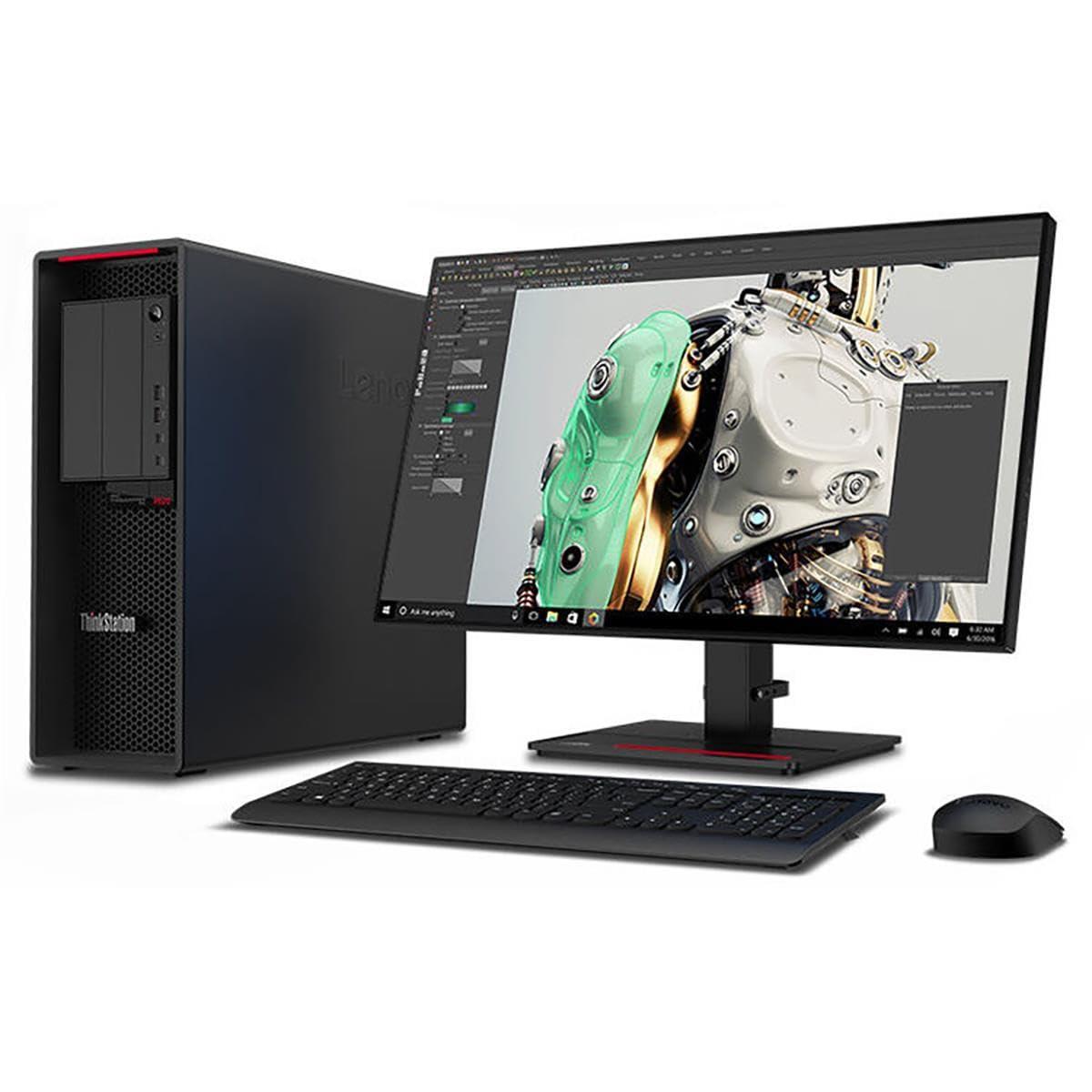 Lenovo ThinkStation P620 30E000MEUS Workstation - 1 x AMD Ryzen Threadripper PRO Dodeca-core (12 Core) 5945WX 4.10 GHz - 32 GB DDR4 SDRAM RAM - 1 TB SSD - Tower