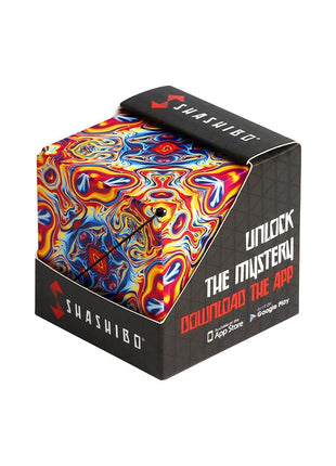 Shashibo DODECA Magnetic Puzzle Cube, Sensory Fidget Toy for Adults & Kids, Stress Relief Fidget Toy for All Ages, Cool Fidget Toys for Desk, Shape Shifting Box, 100+ Possible Shapes