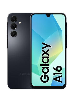 Samsung Galaxy A16 4G LTE (128GB + 4GB) International Model SM-A165F/DS Factory Unlocked, 6.7", Dual SIM, 50MP Triple Camera (Case Bundle), Black