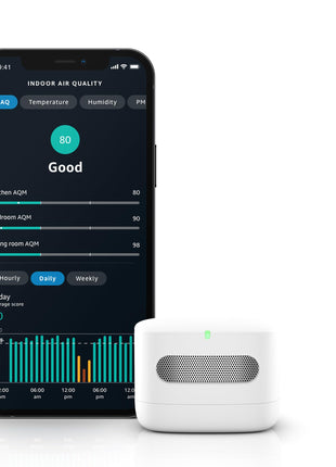 Amazon Smart Air Quality Monitor – Know your air, Works with Alexa