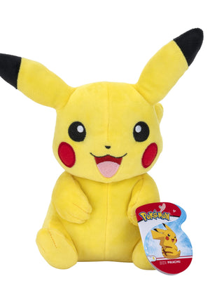 Pokémon Pikachu Plush - 8-Inch Soft Plush with Authentic Details