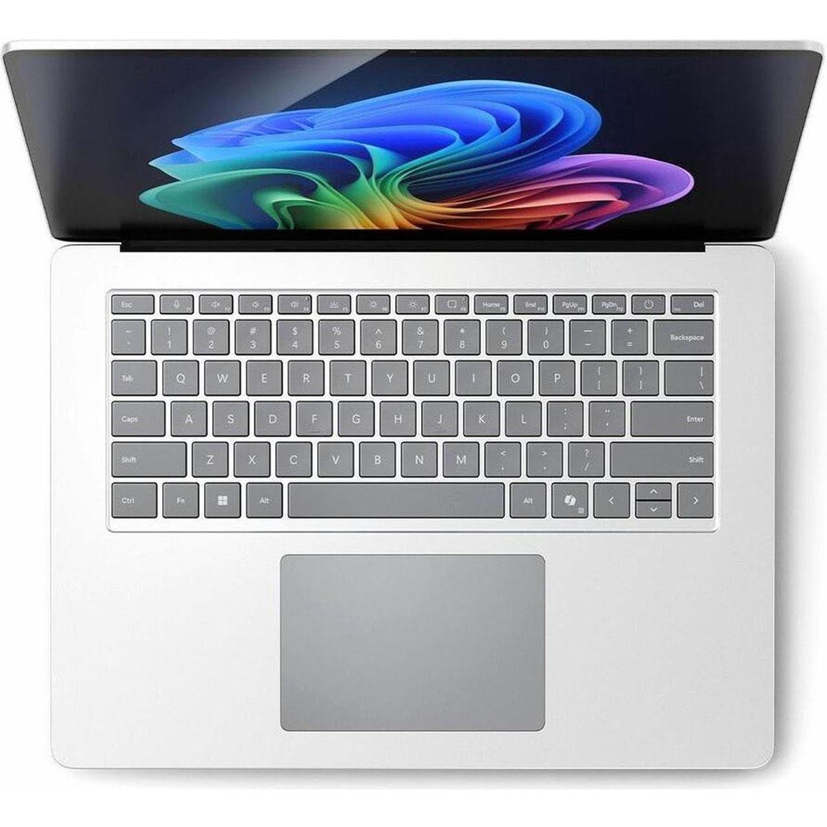 Microsoft Surface Laptop 7 15" Touchscreen Copilot+ PC Notebook - Qualcomm Snapdragon X Elite - 16 GB - 256 GB SSD - English Keyboard - Platinum