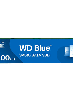 WD Blue SA510 500GB SATA SSD - SATA III 6 Gb/s, M.2 2280, Internal Solid State Drive, Up to 560 MB/s - WDS500G3B0B