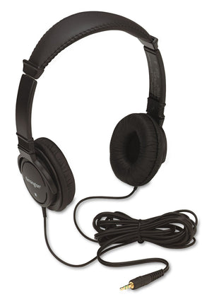 Kensington Hi-Fi On-Ear Headphones with 9-Foot Cord, 3.5mm Jack Headset (K33137)