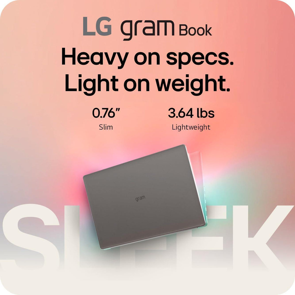 LG gram Book 15-inch Lightweight Laptop Computer, Intel Core i5-1334U Processor, Windows 11 Home, 8GB RAM, 512GB SSD - Titan Silver