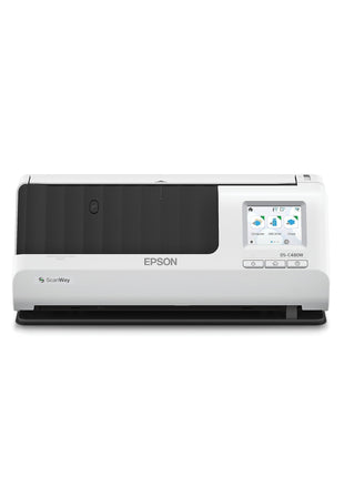 Epson DS-C480W Wireless Duplex Compact Desktop Document Scanner with Auto Doc Feeder (ADF)