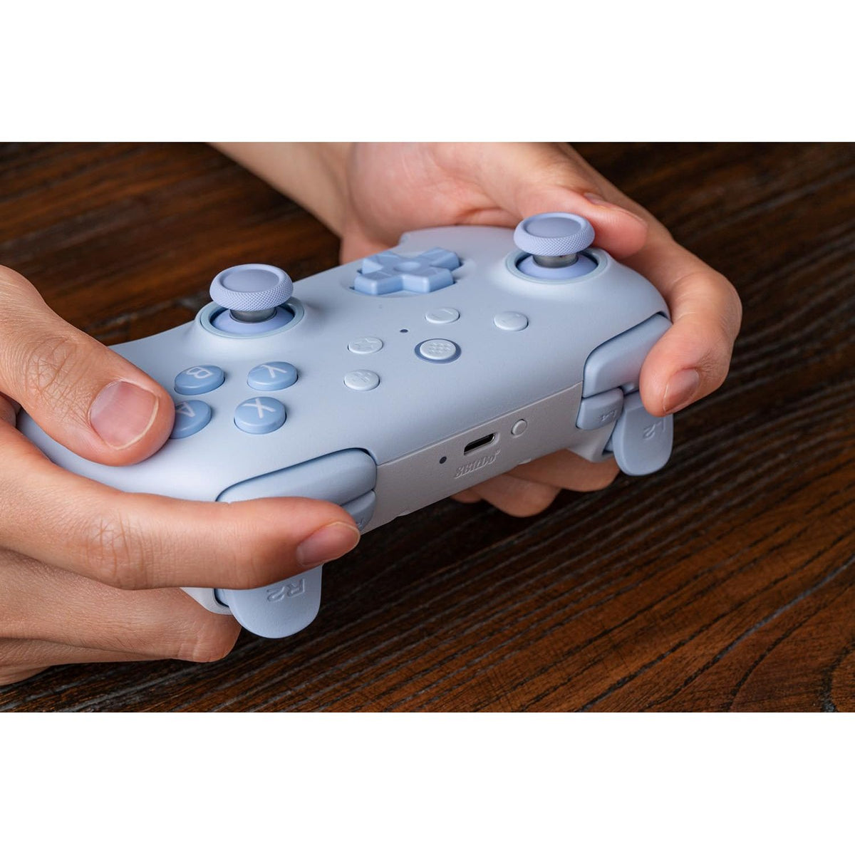 8BitDo Ultimate 2C Bluetooth Controller for Switch/Switch 2, Wireless Controller with 6-Axis Motion Control, Rumble Vibration, Refined D-Pad and Bumpers, and Hall Effect Joysticks (Blue)
