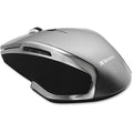 Verbatim 2.4G Wireless 6-Button LED Ergonomic Deluxe Mouse - Computer Mouse with Nano Receiver for Mac and PC – Black,Graphite