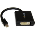 StarTech.com Mini DisplayPort to DVI Adapter - Mini DP to DVI-D Converter - 1080p Video - mDP or Thunderbolt 1/2 Mac/PC to DVI Monitor - Compact mDP 1.2 to DVI Single-Link Adapter Dongle (MDP2DVI3)