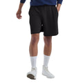 Hanes Mens Jersey Cotton With Pocket Workout-and-training-shorts, Black, Large US