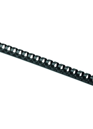 Fellowes Plastic Comb Binding Spines, 3/8 Inch Diameter, Black, 55 Sheets, 100 per Pack, Sold as 5 Pack, 500 Count Total (52325)