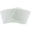 System 96-2 Inch Clear Fusible Glass Squares, 96 COE- 6 Pack