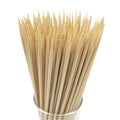 HOPELF 6 inch Natural Bamboo Skewers for BBQ 1/4Appetiser 1/4Fruit 1/4Cocktail 1/4Kabob 1/4Chocolate Fountain 1/4Grilling 1/4Barbecue 1/4Kitchen 1/4Crafting and Party. ??¦=4mm, More Size Choices 8 inch/10 inch/12 inch/14 inch/16 inch/30 inch(100 PCS)