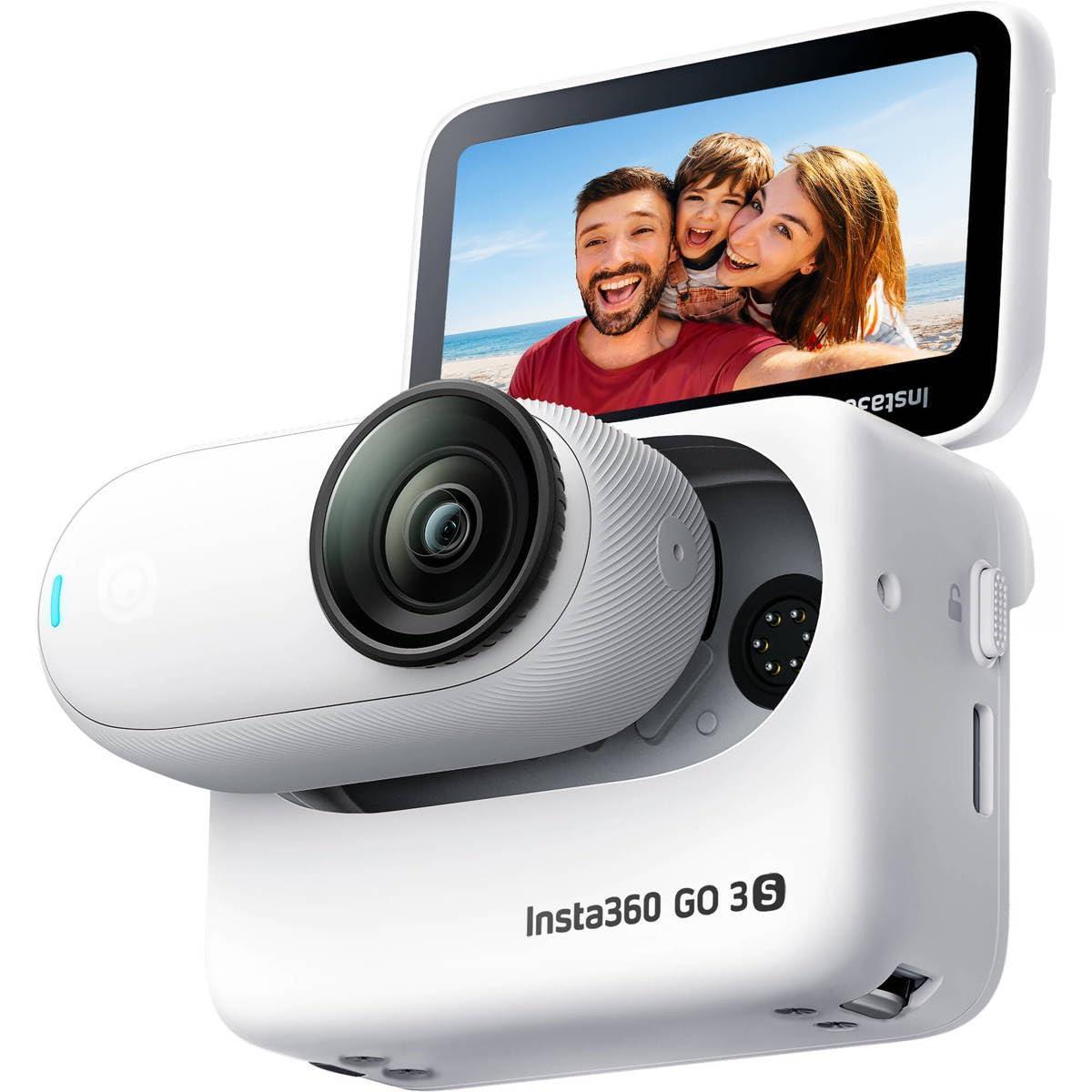 Insta360 GO 3S 4K Standard Edition Action Camera - White Arctic, 128GB