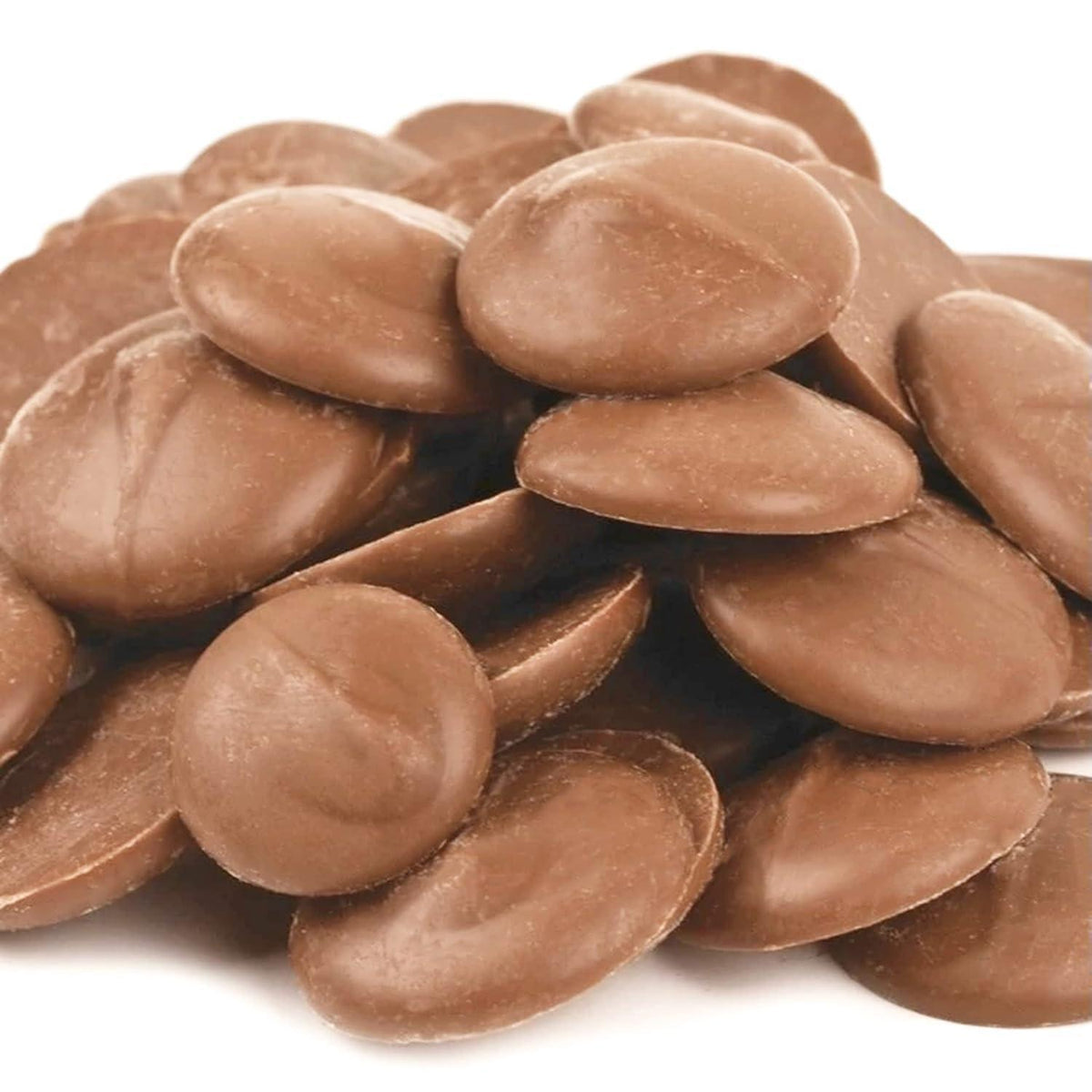 KIDU Chocolate Melting Wafers Bulk Bag Perfect For Dipping, Deserts, Baking And More (2 Pound, Milk New)