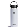 Hydro Flask Water Bottle - Insulated Stainless Steel - Wide Mouth Flex Lid, Non Spill, Leakproof and Refillable in 20 Oz