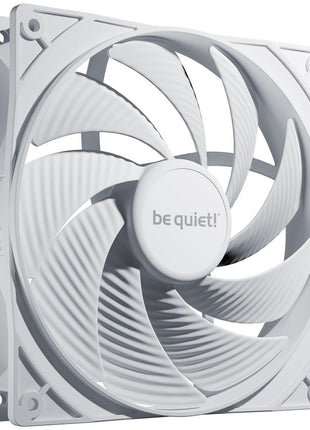 be quiet! Pure Wings 3 140mm PWM high-Speed White Fan | Speed-regulating Closed Loop Motor | High top-end Speed | Low Minimum RPM | Optimized Fan Frame | Extraordinary air Pressure | BL113