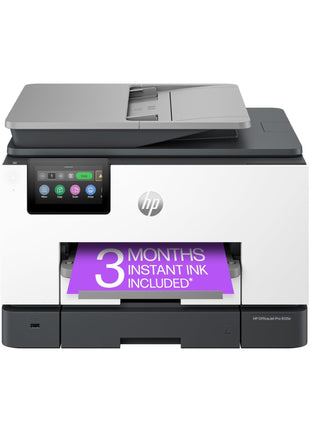 HP OfficeJet Pro 9135e Wireless All-in-One Color Inkjet Printer, Print, scan, copy, fax, ADF, Duplex printing best-for-office, 3 month Instant Ink trial included, AI-enabled (404M0A)