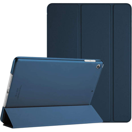 ProCase for iPad 9th/ 8th/ 7th Generation Case 10.2 Inch, Navy | 10.2 iPad Case 9th/ 8th/ 7th Gen Cover (2021/2020/2019), Slim Smart Cover With Translucent Hard Shell Back, Auto Sleep/Wake