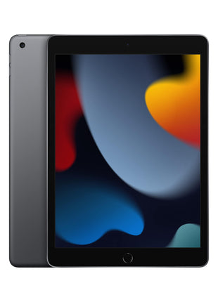 Apple iPad (9th Generation): with A13 Bionic chip, 10.2-inch Retina Display, 64GB, Wi-Fi, 12MP front/8MP Back Camera, Touch ID, All-Day Battery Life  - Space Gray