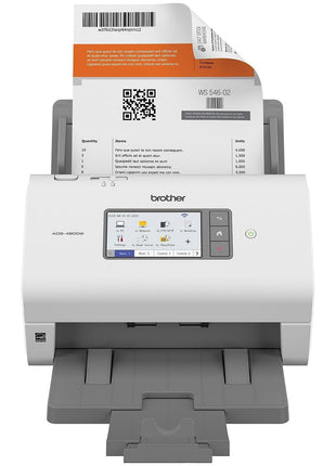 Brother ADS-4900W Professional Desktop Scanner with Fast Scan Speeds, Duplex, Wireless, and Large Touchscreen