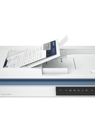 HP ScanJet Pro 2600 f1, White, Fast 2-Sided Scanning and Auto Document Feeder (20G05A)