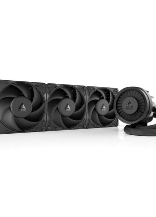 ARCTIC Liquid Freezer III Pro 360 - AIO CPU Cooler, 3 x 120 mm Water Cooling, 38 mm Radiator, PWM Pump, VRM Fan, AMD AM5/AM4, Intel LGA1851/1700 Contact Frame - Black