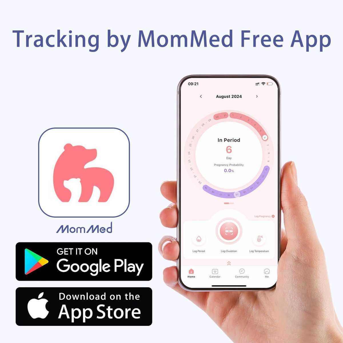 MomMed Ovulation Test Strips, Ovulation and Pregnancy Tests (LH50-HCG20), Includes 50 Ovulation Tests and 20 Pregnancy Tests with 70 Urine Cups, Accurately Track Ovulation and Detect Early Pregnancy