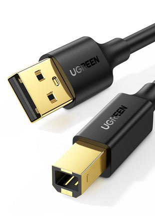 UGREEN USB A to USB B Printer Cable 5ft - High-Speed for HP, Canon, Brother, Samsung, Dell, Epson, Lexmark, Xerox, and More