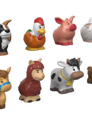 Fisher-Price Little People Farm Animal Friends Figure Set | 8 Toy Animal Figures, Pretend Play, Toddlers & Preschool Kids Ages 1+ Years