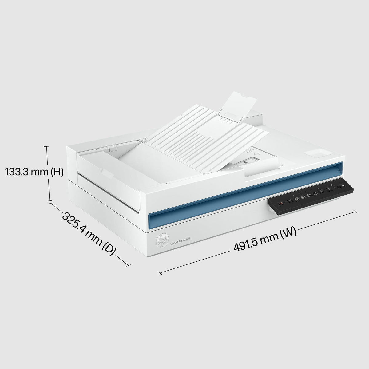 HP ScanJet Pro 3600 f1 Professional Scanner, ADF, CIS scanning Technology, Flatbed (20G06A)