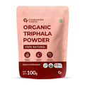 Carbamide Forte 100% Organic Triphala Powder | Triphala Churna Powder Organic supports Healthy Digestion, Improves Gut Health & Relieves Constipation | Triphala Powder | 100g