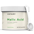 Viktairy 8 oz Malic Acid, Food Grade Malic Acid Powder Tart Flavor for Making Sour Candy, Sour Gummy Bears, Drinks, Juice, Baking, Wine