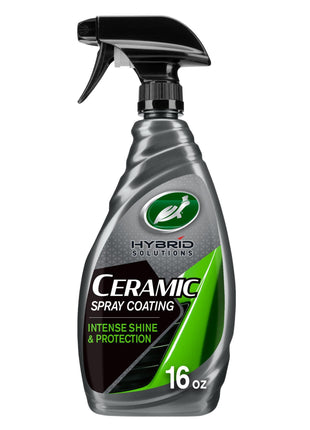 Turtle Wax Hybrid Solutions Ceramic Spray Coating, High Shine Car Wax, Offers Durable Paint Protection, Extreme Water Beading Action, Safe for Glass, Wheels, Trim and More, 16 oz (Pack of 1)