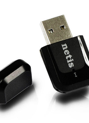Netis WF2123 300 Mbps High-Speed Wireless N300 Mini USB Adapter for Windows, Mac OS, Linux | 2T2R MIMO Technology with 2.4GHz Range, 300 Mbps Nano