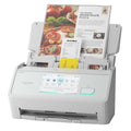 ScanSnap iX2500 Wireless or USB High-Speed Cloud Enabled Document, Photo & Receipt Scanner with Large Touchscreen and 100 Page Auto Document Feeder for Mac or PC, White