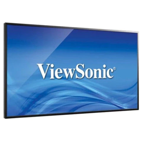 ViewSonic CDE6530 65" 4K UHD Wireless Presentation Display 24/7 Commercial Display with Portrait Landscape, HDMI, USB, USB C, WiFi/BT Slot, RJ45 and RS232